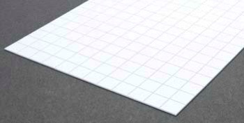 Evergreen 1:2 inch square Light Groove Sidewalk (6 x 12 inches)