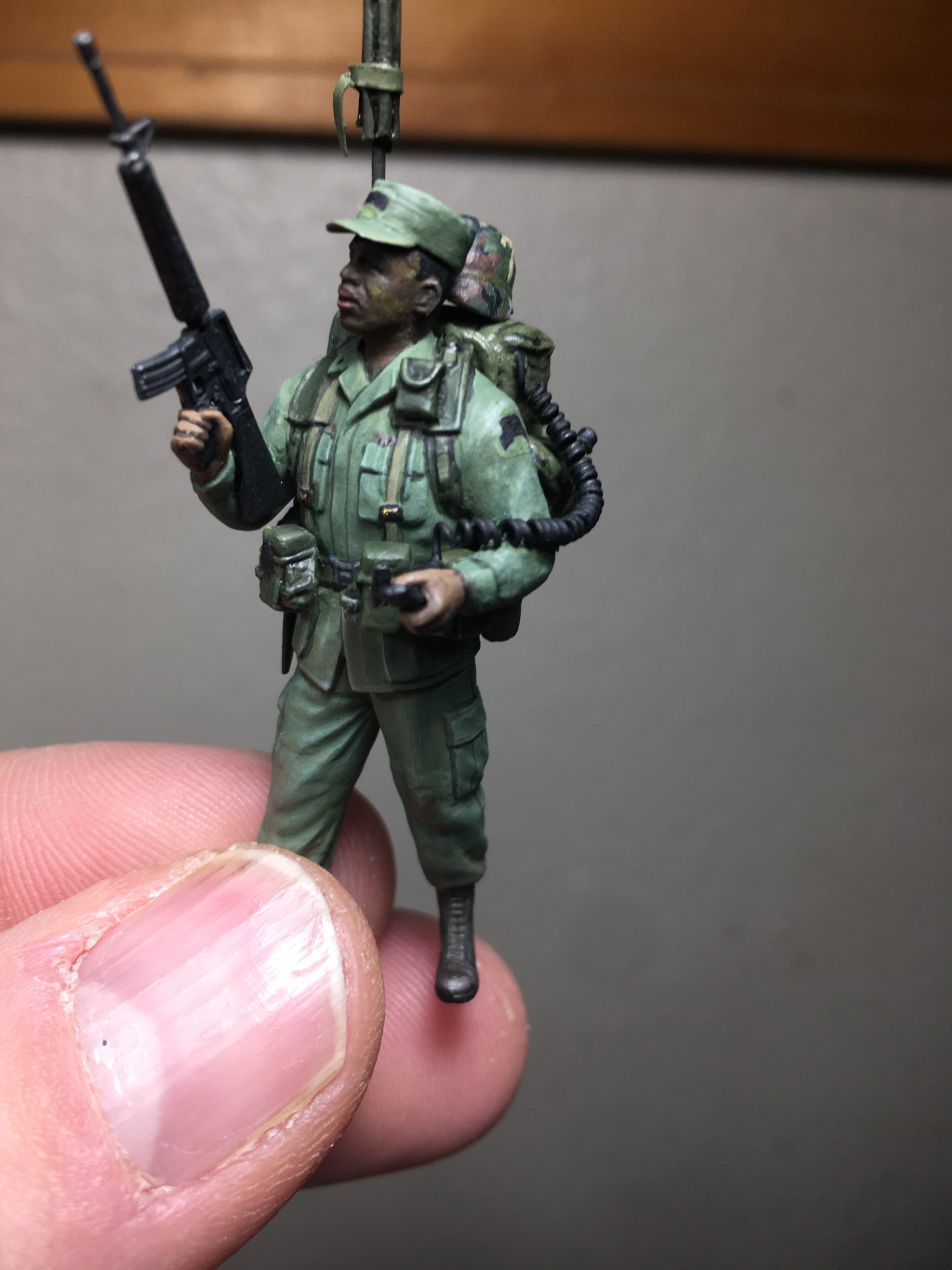 Painted Figure US Navy Seal Special Force in Vietnam war 1:35 deals scale (Built and painted by Professional skills)