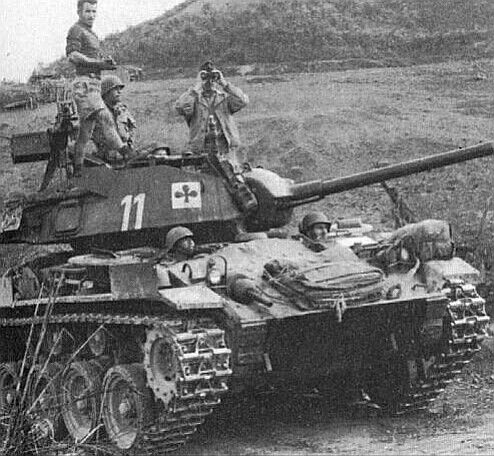 M-24 Chaffee of Capitaine Darmane, OC 5th Squadron 1e Chasseurs a cheval, Indochina 1952
