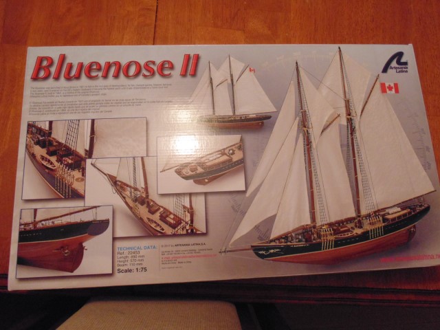 Artesania Latina 1/75 Bluenose II Wooden Ship Model Kit