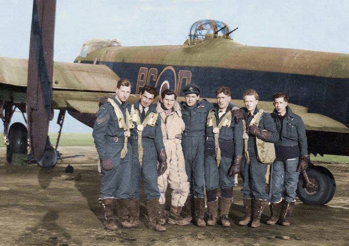 RAF Bomber Command WWII crew
