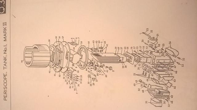 Drawing - Periscope No 1 Mk II