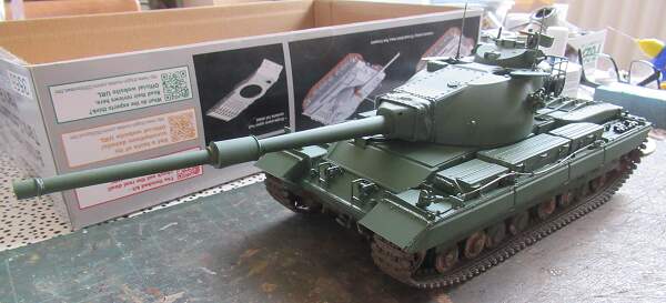 all parts fitted, one colour d