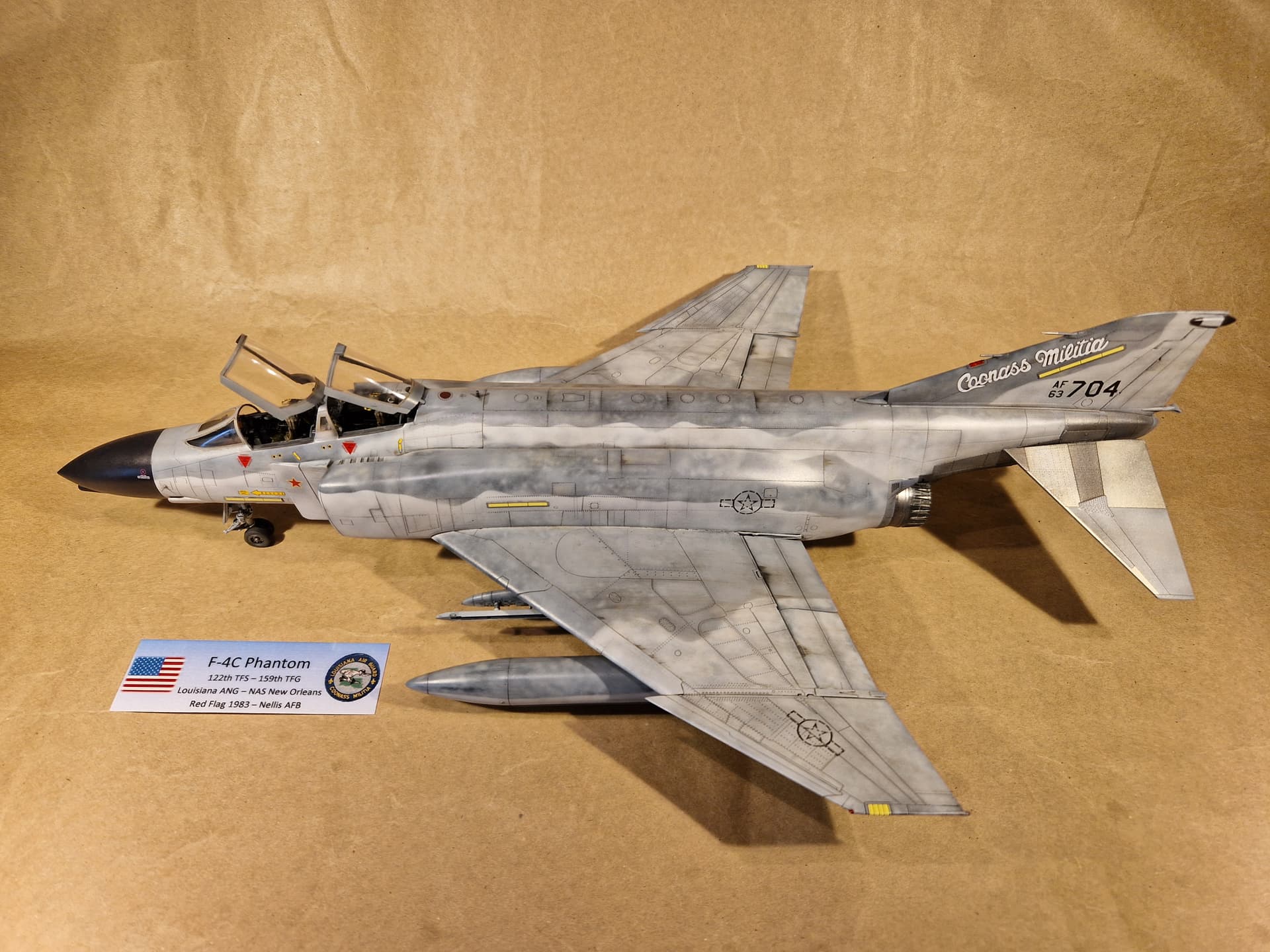 Zoukei-Mura - F-4C Phantom II - ANG - 159-TFG - Cold War