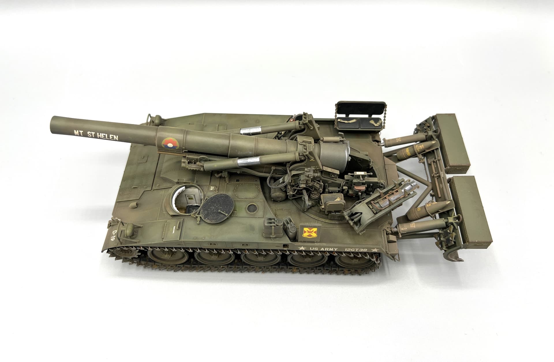 Howtar The Big Gun in Vietnam, M110 203-mm Howitzer - Cold War - KitMaker Network