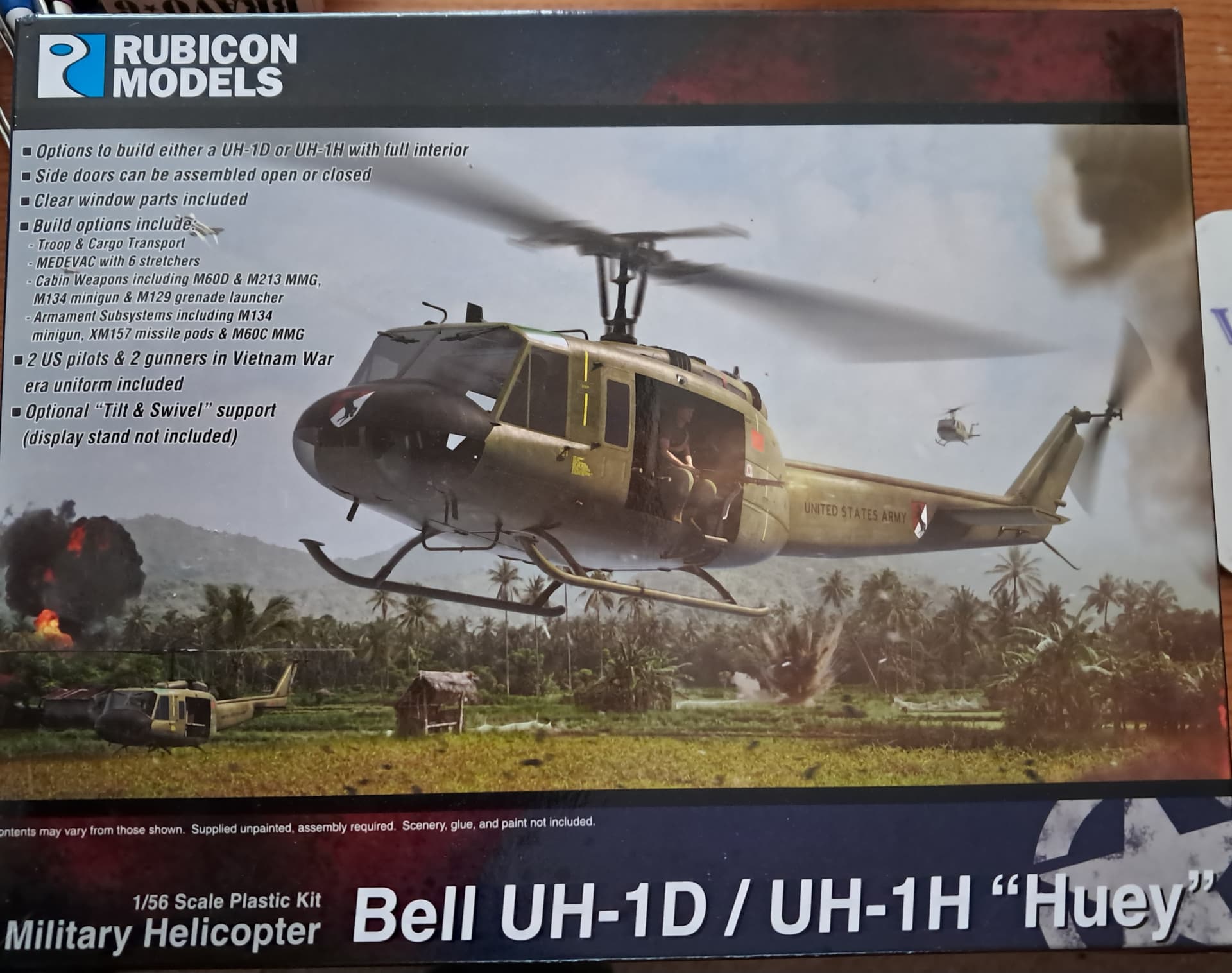 Maquette Rubicon Models 280094 – Char A34 Comet – Échelle 1/56 – 64 Pièces – Options WW2 Ou Post-guerre