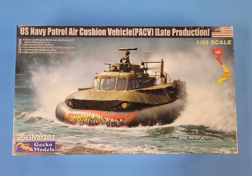 Gecko Models USN Patrol Air Cushion Vehicle (PACV) Late Version