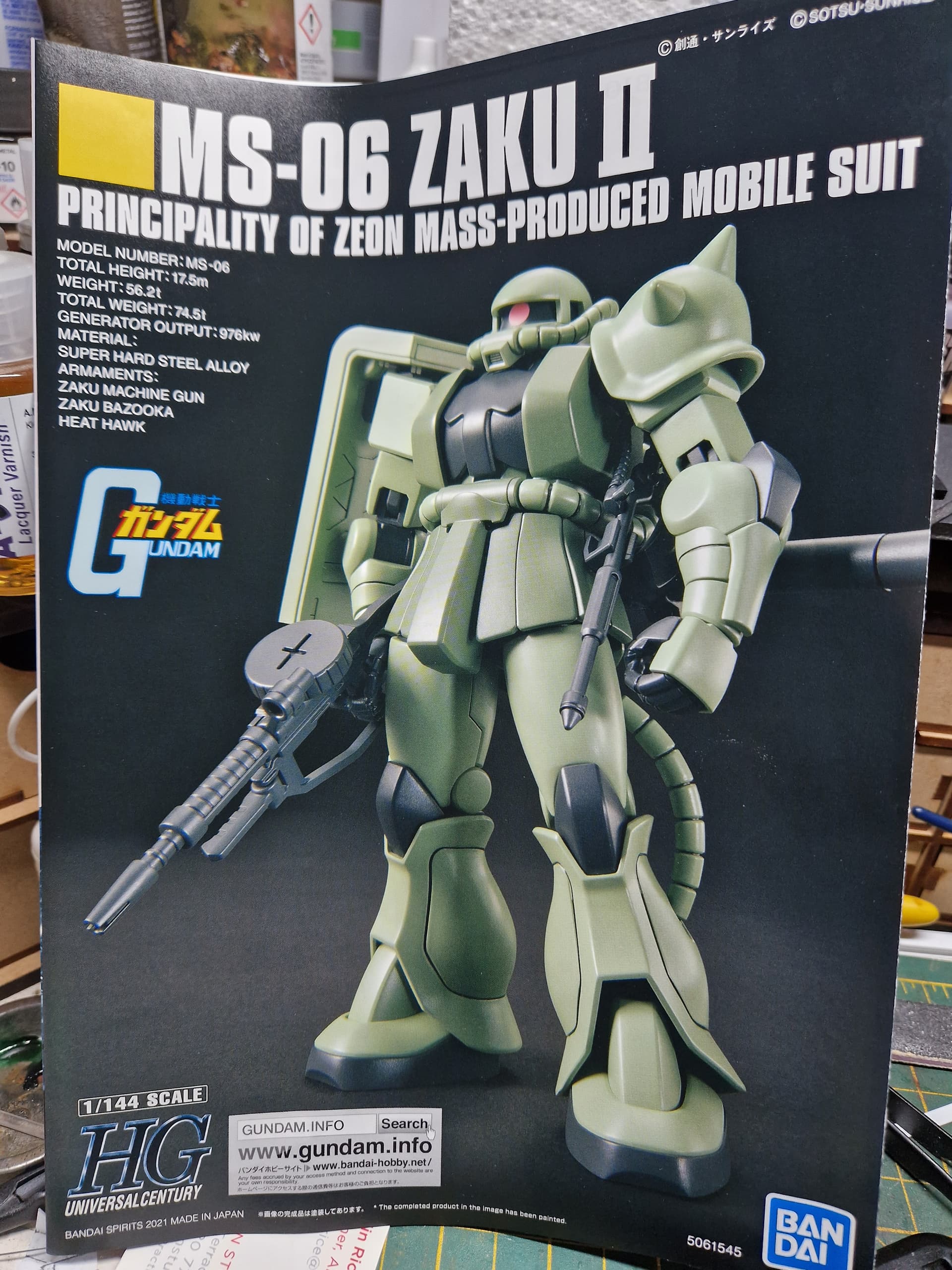 Gundam - MS-06 ZAKU II - Anime / Manga / Gundam - KitMaker Gundam - MS-06 ZAKU II - Anime / Manga / Gundam - KitMaker