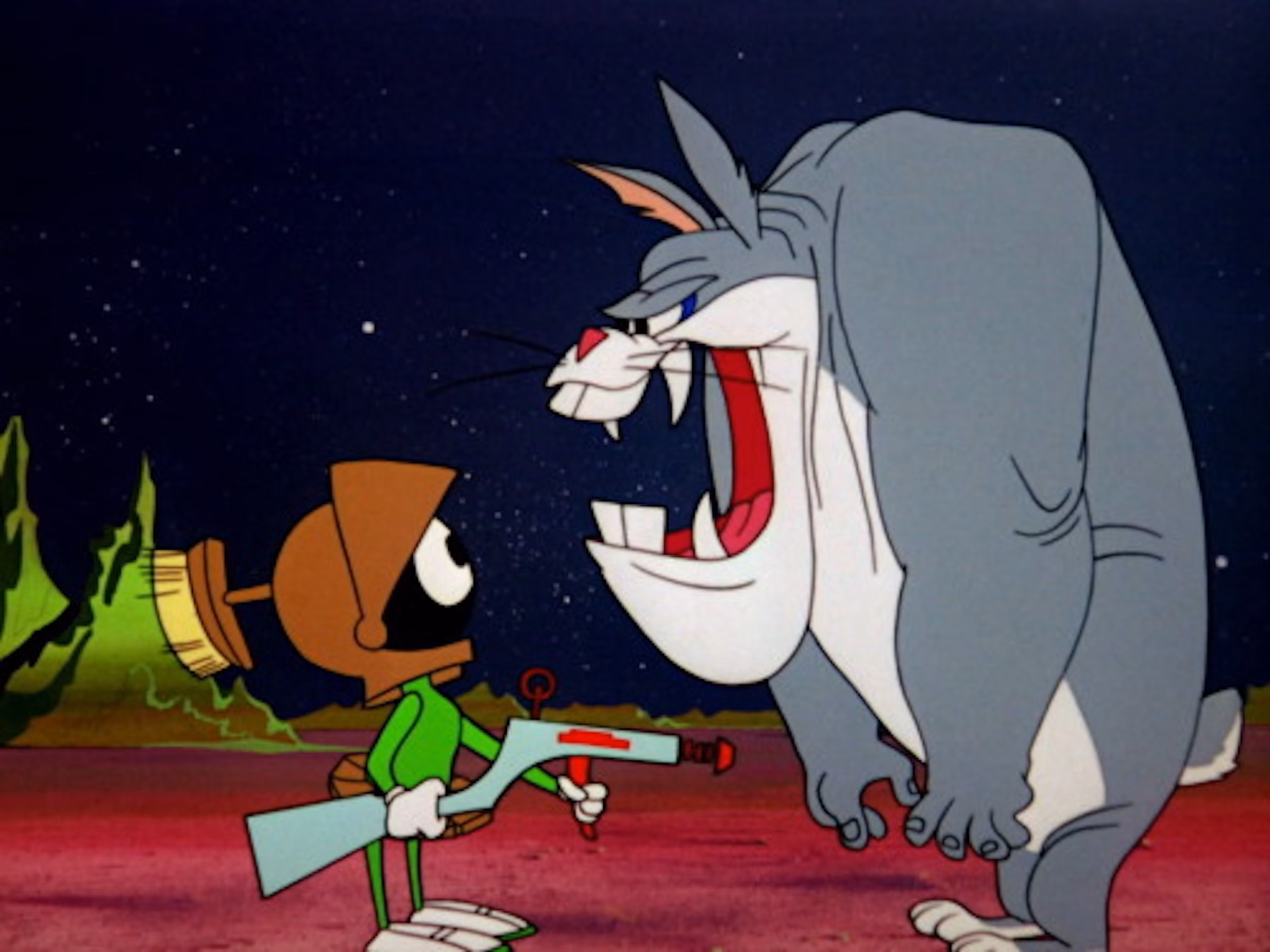 Neanderthal Bugs Bunny